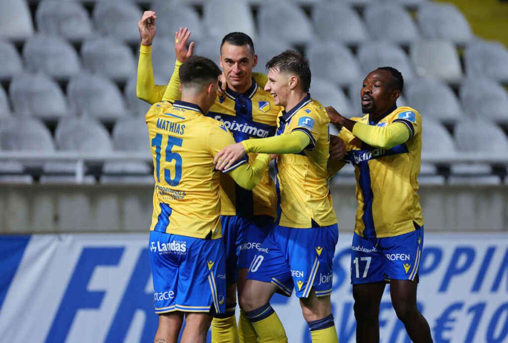 ΑΠΟΕΛ – Ύψωνας ειδικά στοιχήματα