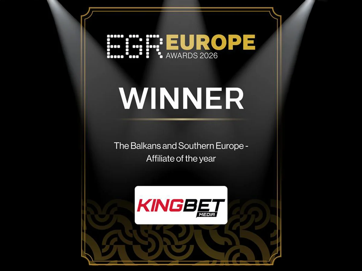 Η Kingbet Media κατέκτησε το βραβείο “The Balkans and Southern Europe Affiliate of the Year” στα EGR Awards 2026