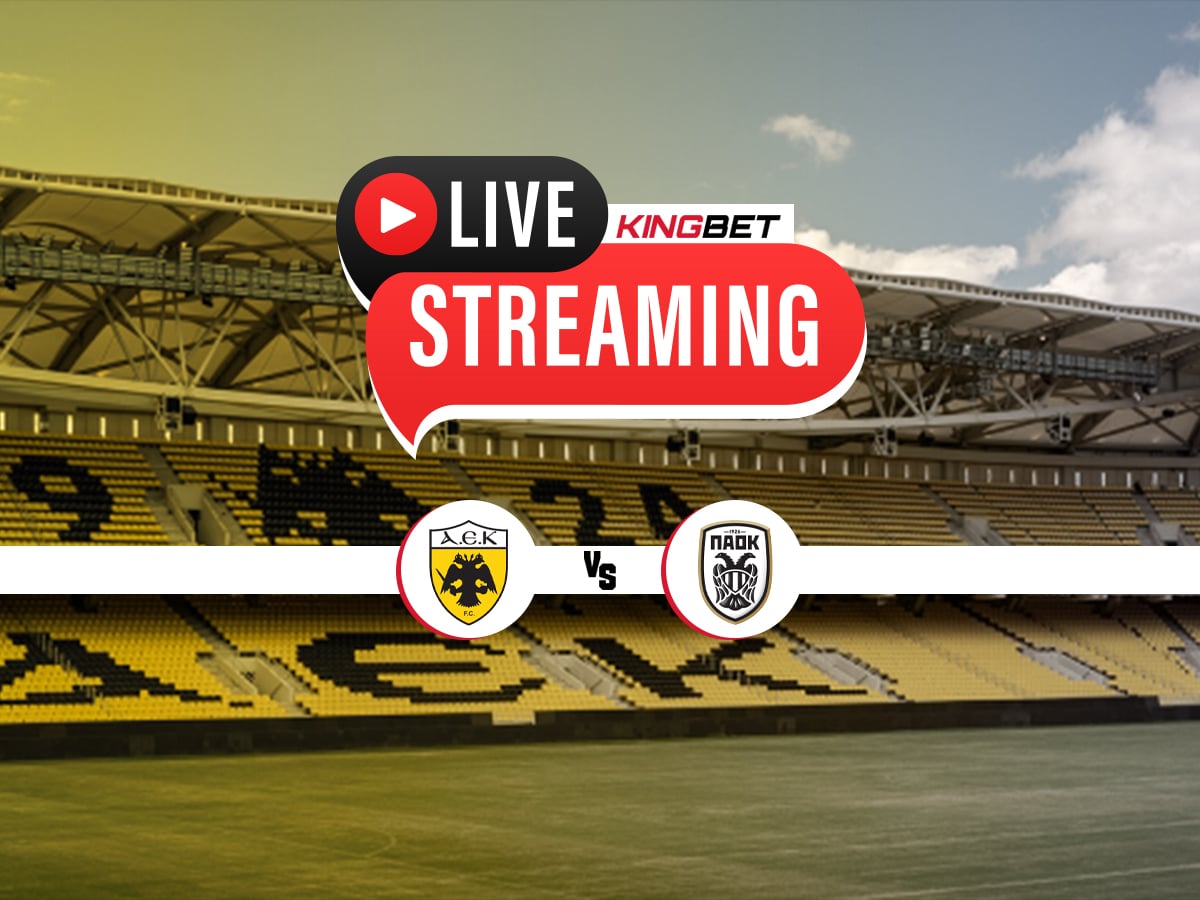 ΑΕΚ – ΠΑΟΚ ▶️ Ο αγώνας σε Live Streaming (19/04)